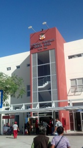 The border control offices in Tacna, Peru
