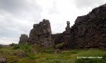 The border of the Atlantic and Pacific continental plates can be seen at Thingvellir National Park