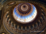 The ceiling of the synagogue in Szeged