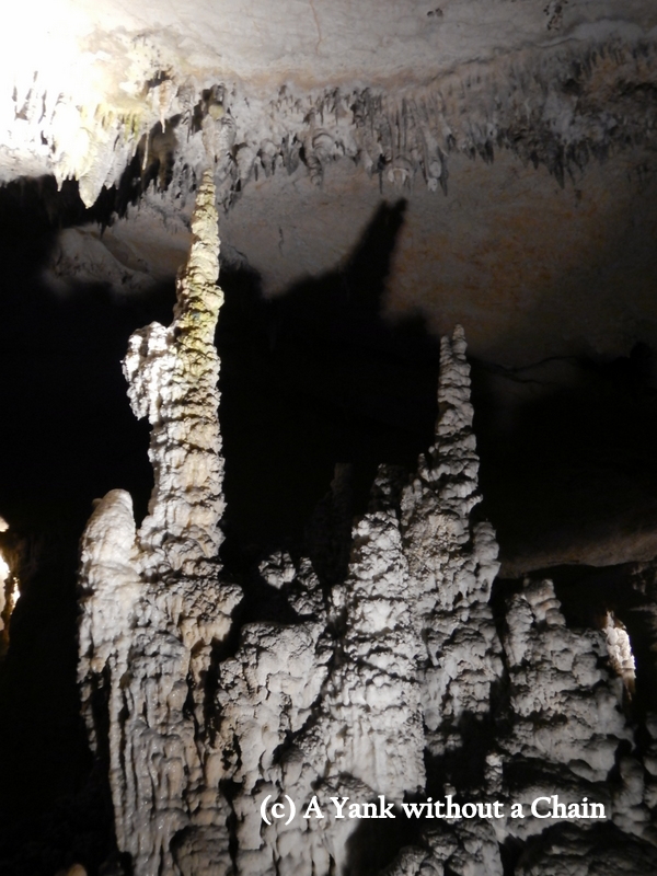 Some of the cave formations